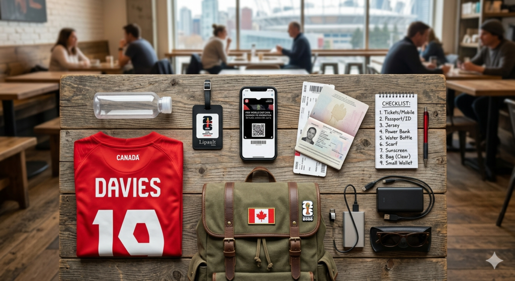 FIFA World Cup 2026 packing list