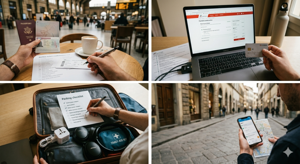 travel booking checklist tips step by step guide