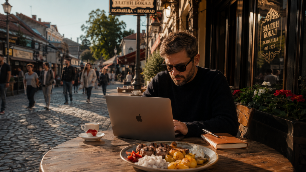 balkan slow travel local cafe lifestyle for a balkan budget rotation