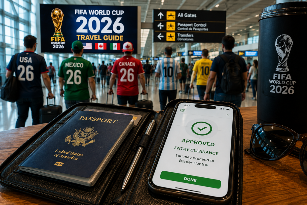FIFA World Cup 2026 cross border travel rules passport and entry clearance